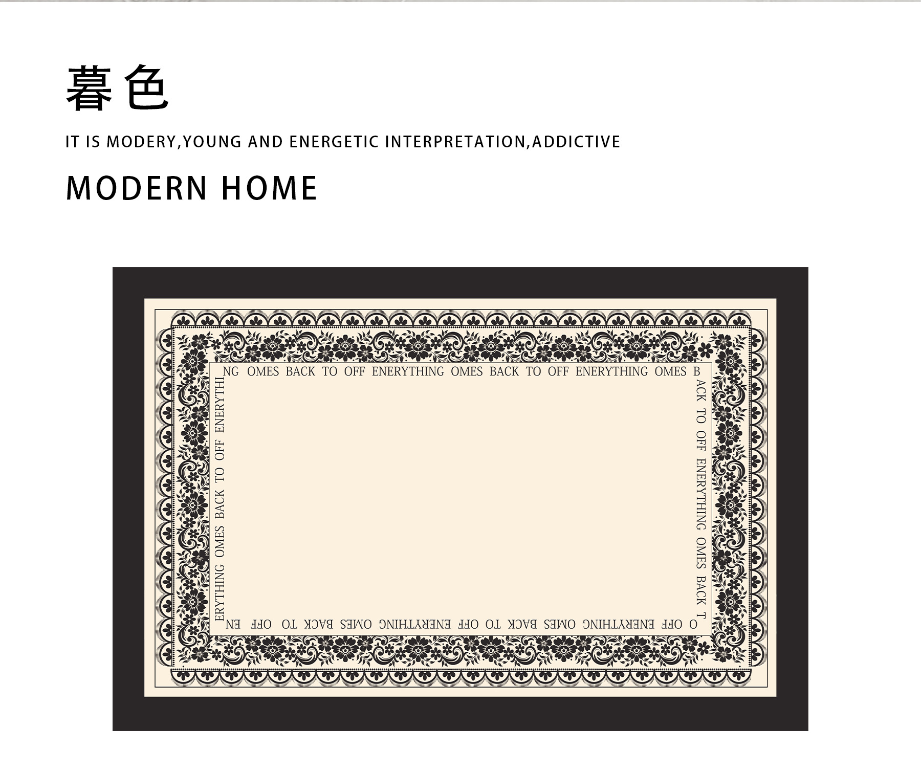 The American-style light luxury living room features a large carpet with simple stripes. The reception room is fully carpeted with Belgian velvet. The bedroom is covered with a carpet pic 2