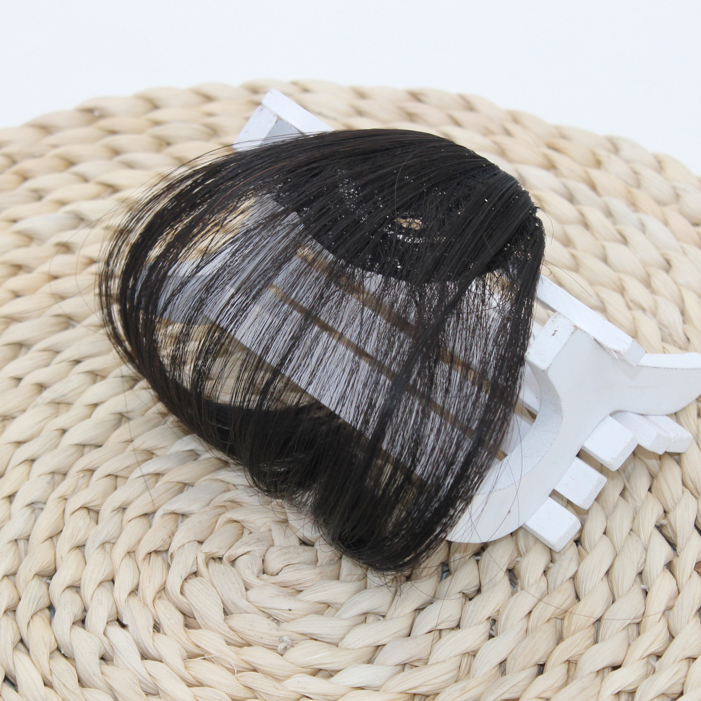 Mini bangs, air bangs, fake bangs, realistic bangs for women, thin bangs wigs pic 16