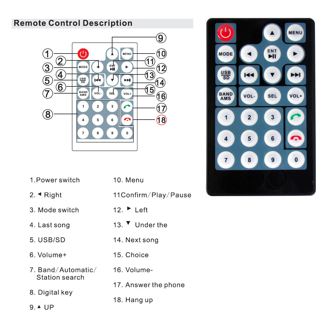7寸汽车载双锭MP5/MP3蓝牙播放器插卡U盘收音机苹果安卓手机互联详情27