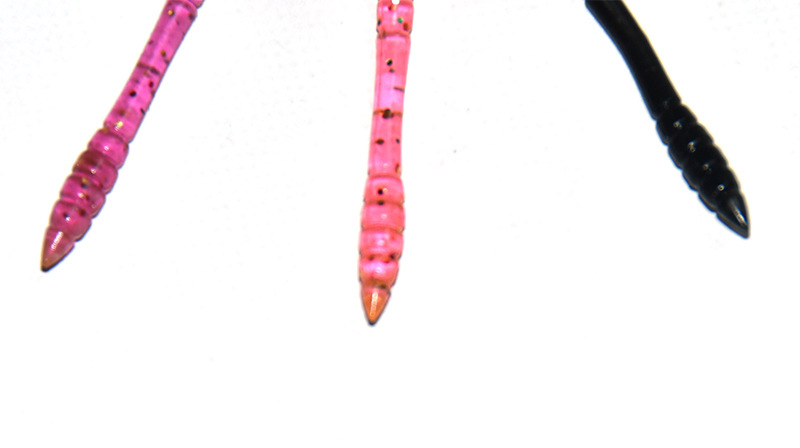 Dongle Jian Kuanglang Series JWC45# needle-tailed Root Fishing Sunfish Bait Worm Micro-material artificial Bait for lure Stream fishing pic 5