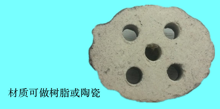 Wholesale of various plastic aquatic plant bases, ceramic black and white resin bases, Baojie Aquarium equipment pic 29