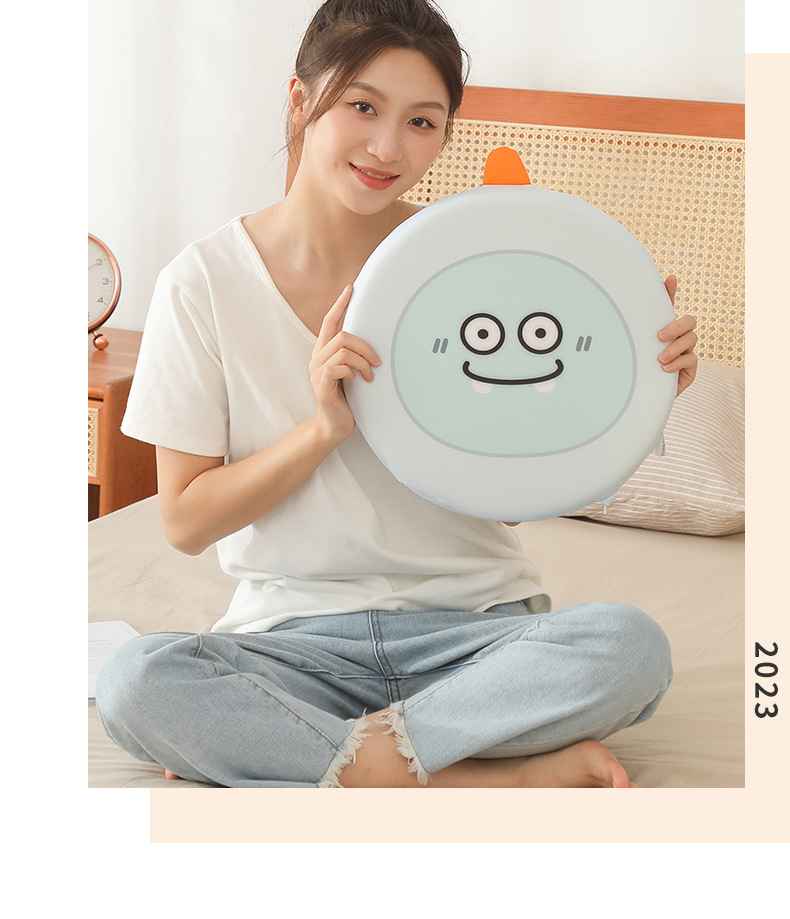 比鲁斯系列记忆棉汽车腰靠办公室背垫凉感丝滑记忆棉慢回弹坐垫详情5