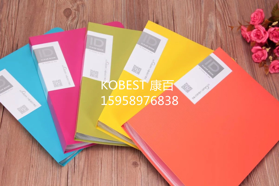 Kangbai A4 document book 20-page transparent insert bag, drawing album holder, engineering drawing album poster collection A4320 pic 30