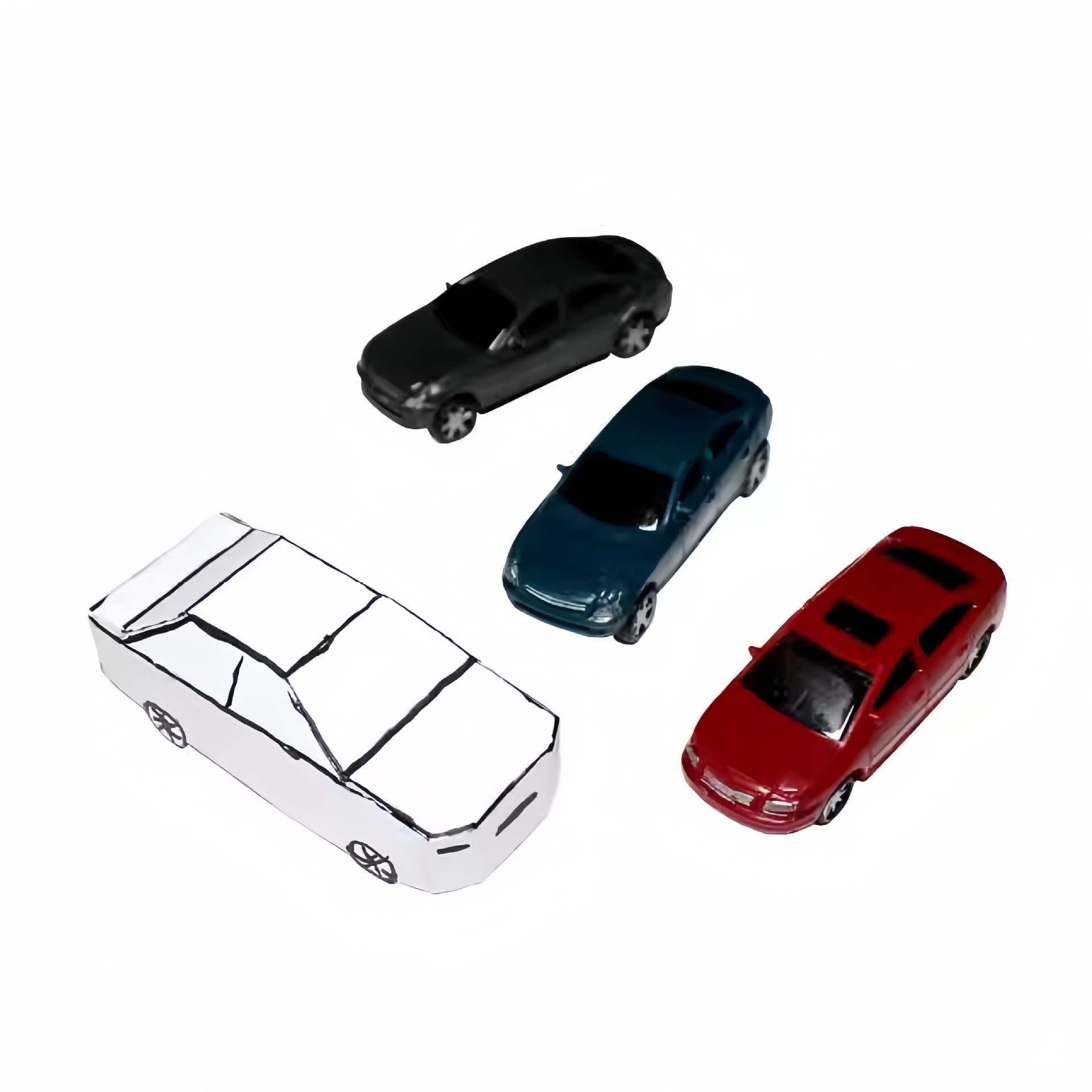 【画车成真成品 神笔马良 超赞创意3D 变小汽车 近景魔术道具】详情5