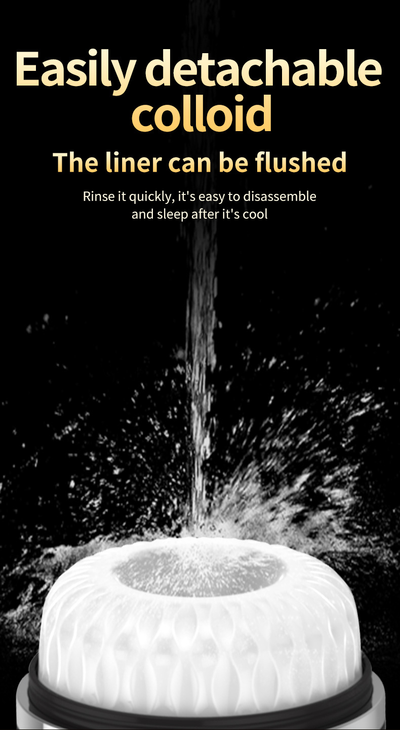 电动飞机杯男用成人情趣自动加热自慰器吮吸夹吸用品详情4