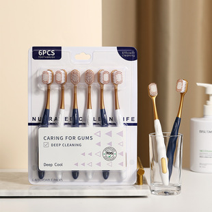 Candy-colored smiling face toothbrush, soft bristles, adult home, family set, couple with independent protective case, small head manufacturer wholesale pic 19
