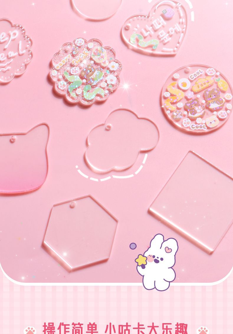 奶油胶咕卡贴纸大套装男女孩儿童DIY玩具咕卡盘全套收纳套盒礼包详情7