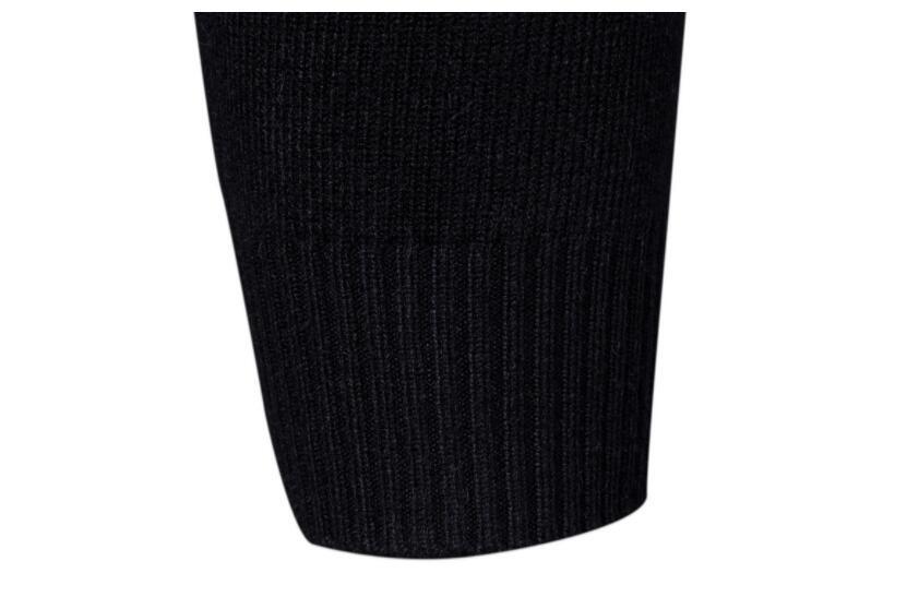 High-neck sweater for men, Korean-style slim-fit sweater, lapel woolen sweater for men, thick base knitted sweater for export pic 43