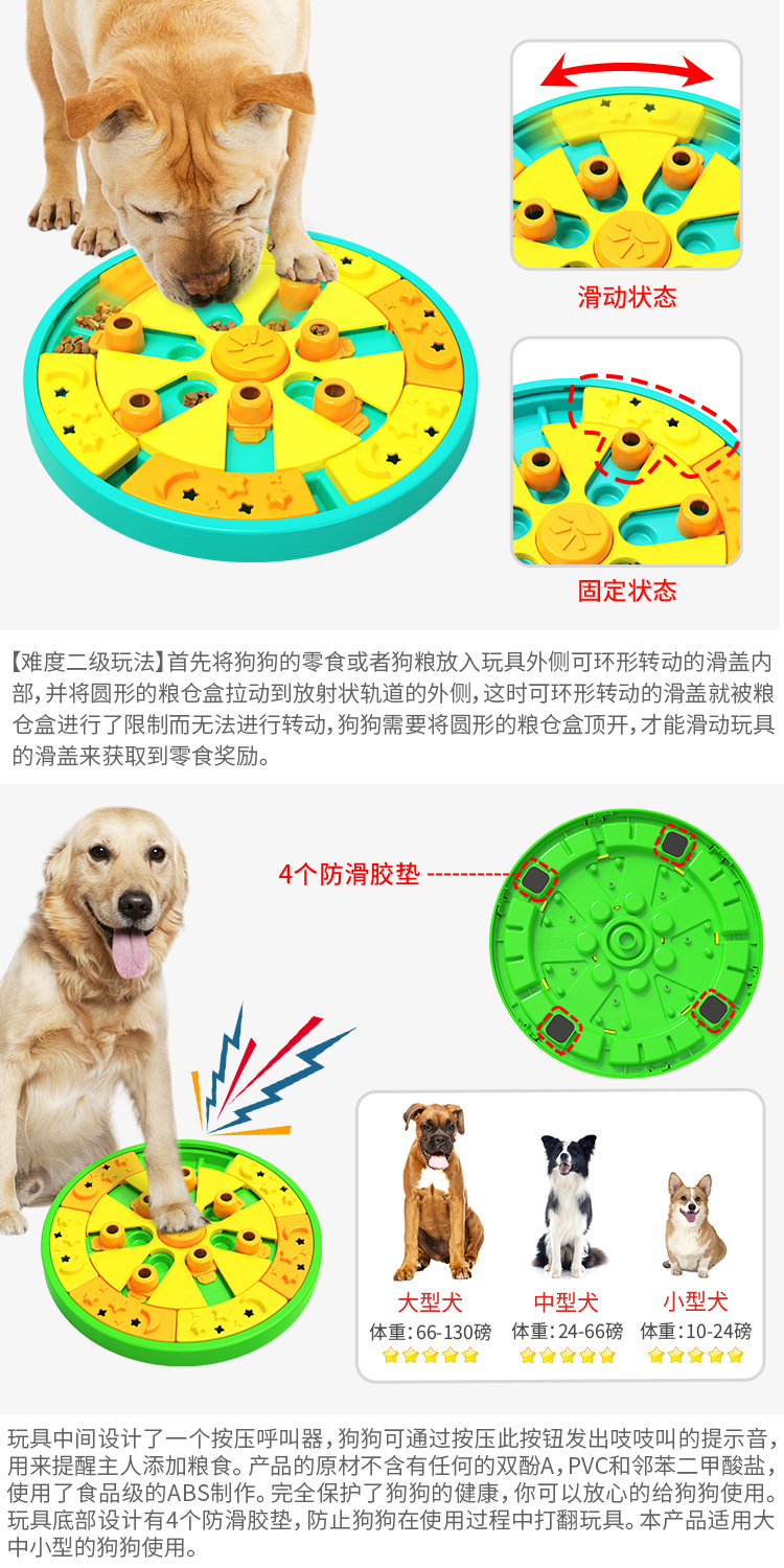 Fábrica de productos para mascotas inicio empresa al por mayor nuevo estilo explosivo amazon drain food slow food dog intellect puzzle toys pic 26