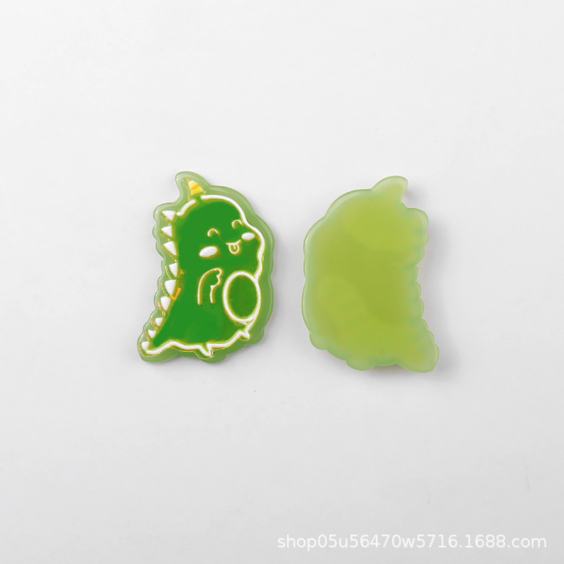 Wholesale of acrylic colorful and cute little animal pieces, handcrafted keychains, hair accessory materials pic 2