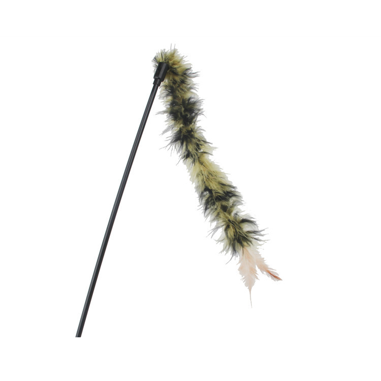 Two-color feather cat toys, wool strips, cat toys, interactive biting, self-entertainment pet products, cross-border bestsellers pic 40