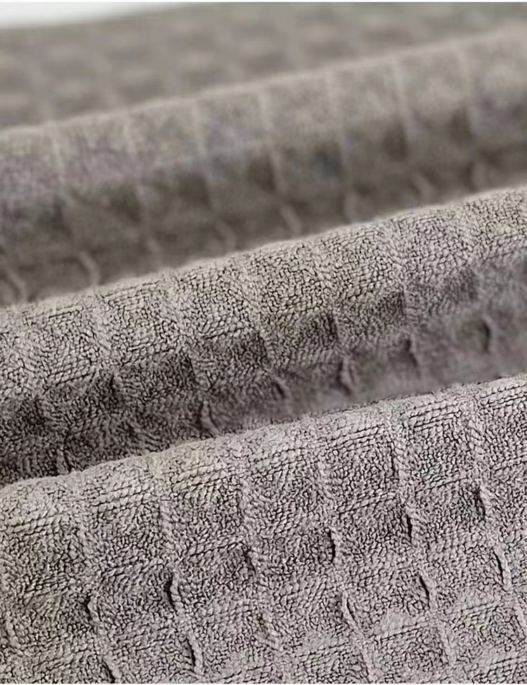 华夫格抹布批发加厚加大去污洗碗布超细纤维清洁巾吧台专用百洁布详情5