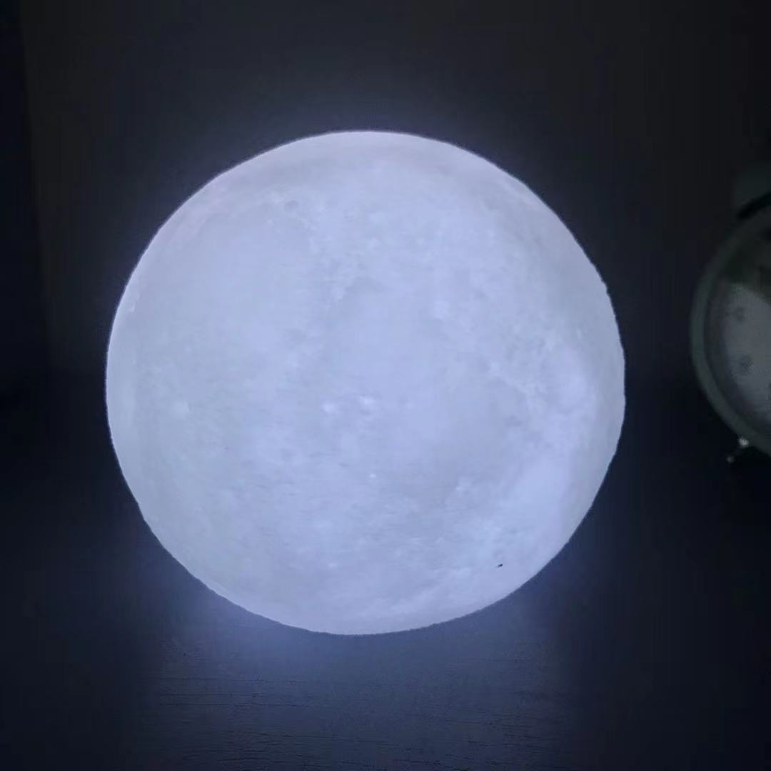 Bedside lamp in the bedroom, starry sky, moon, touch and pat night light pic 8