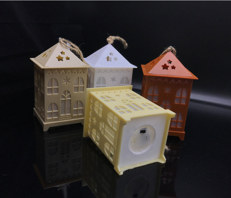 Christmas decorations, glowing houses, snow houses, hotel bars, Christmas tree decorations, hanging ornaments, DIY gifts, window display items pic 5