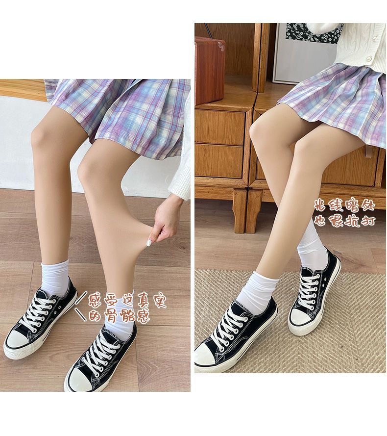 防锦纶网红加绒加厚连裤肉色丝袜女防勾春秋冬打底裤女薄款外穿详情15