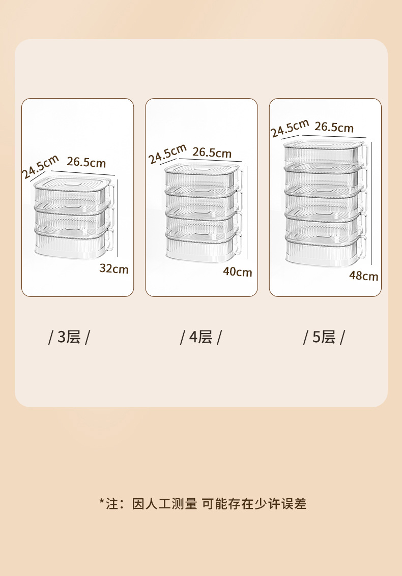 G51 multi-functional dust cover, vegetable cover, multi-layer storage rack for leftover food at home, kitchen dust-proof and heat-insulating food cover pic 16