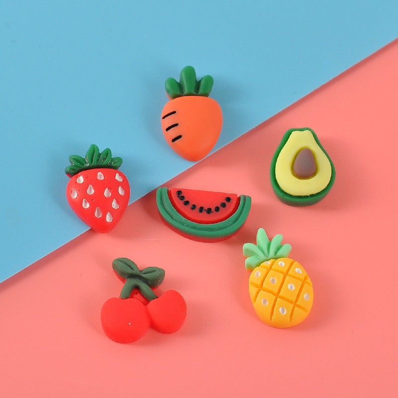 New diy small accessories for food and play refrigerator stickers, versatile resin accessories, fashionable cartoon and cute stickers pic 14