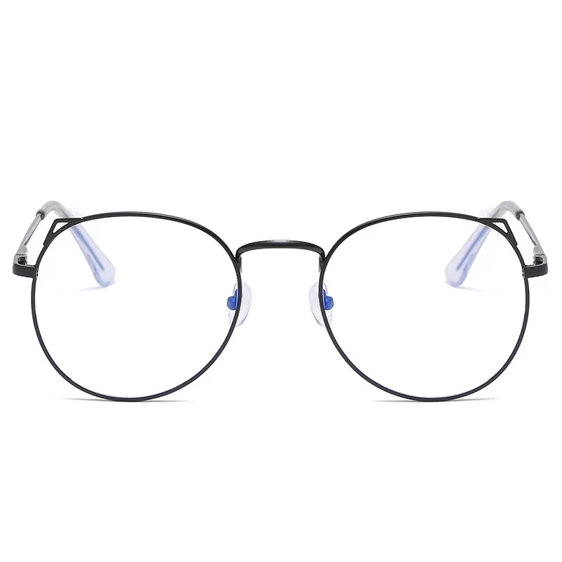The new metal-framed cat ear anti-blue light retro glasses are suitable for wholesale of myopia glasses for male and female middle school students. The full-frame design makes them more personalized pic 6