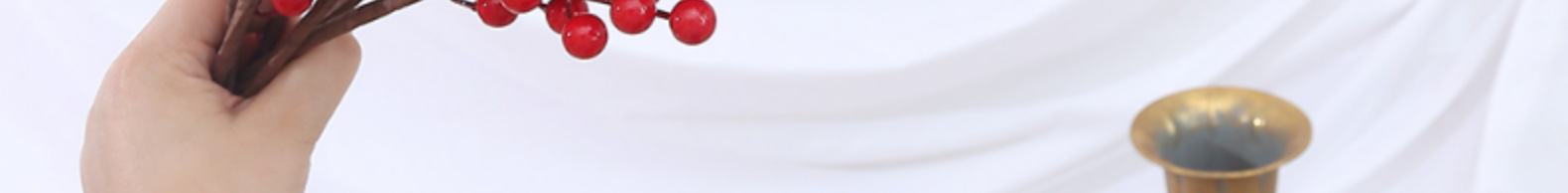 仿真红果子发财果年宵花花材冬青果福桶仿真花新年家居装饰摆件详情20