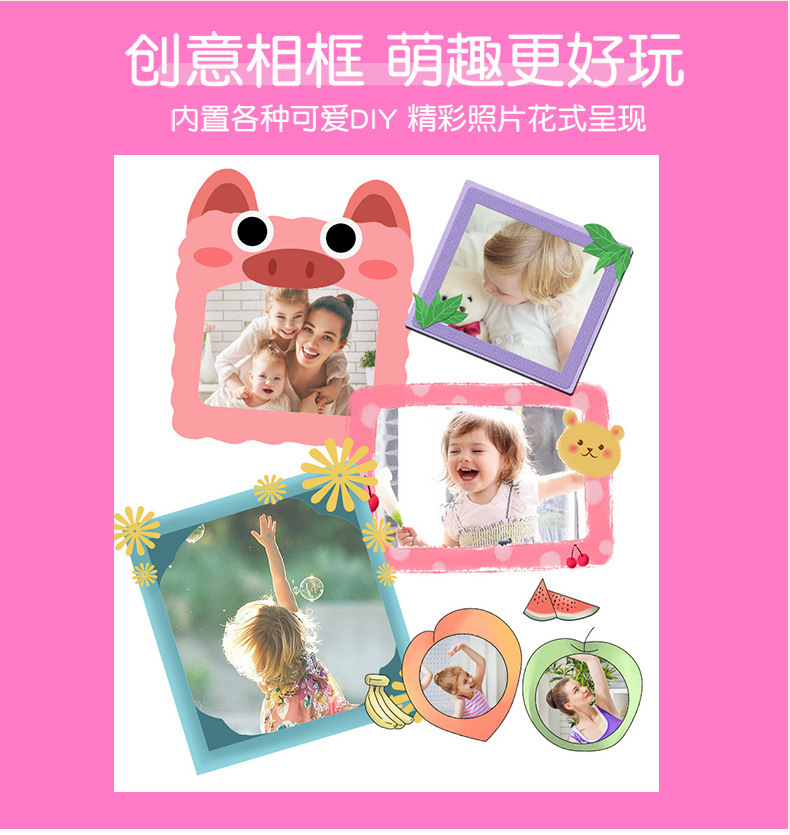 D6前后1800W可自拍小单反双摄玩具照相机礼品mini相机详情18