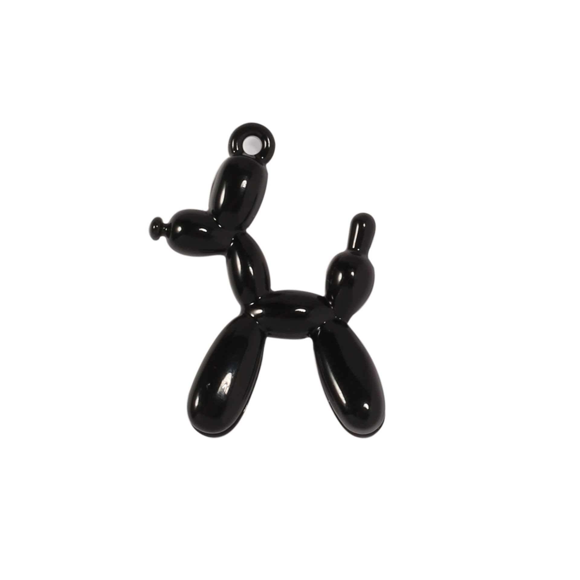 Cross-border exclusive split balloon dog zinc alloy glossy paint pendant, pendant, bracelet, necklace DIY jewelry accessories pic 9
