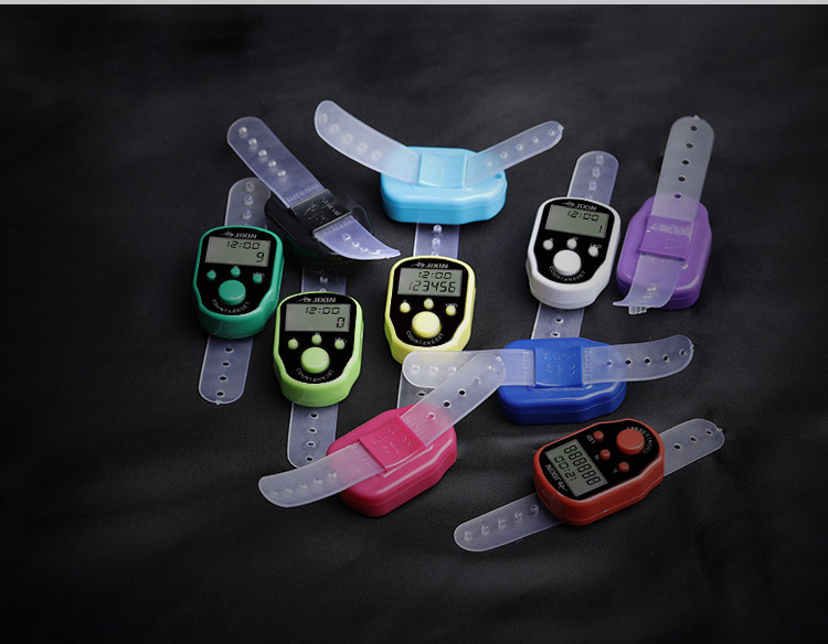 Ring electronic counter with time and LED light, chanting counter pic 10