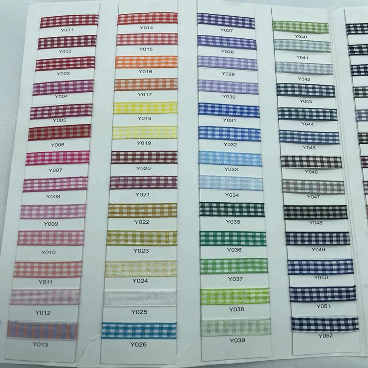 In stock: 4cm checkered clothes with crinkled lace, bedding, DIY handmade clothing, handicrafts, handmade flower baskets pic 12