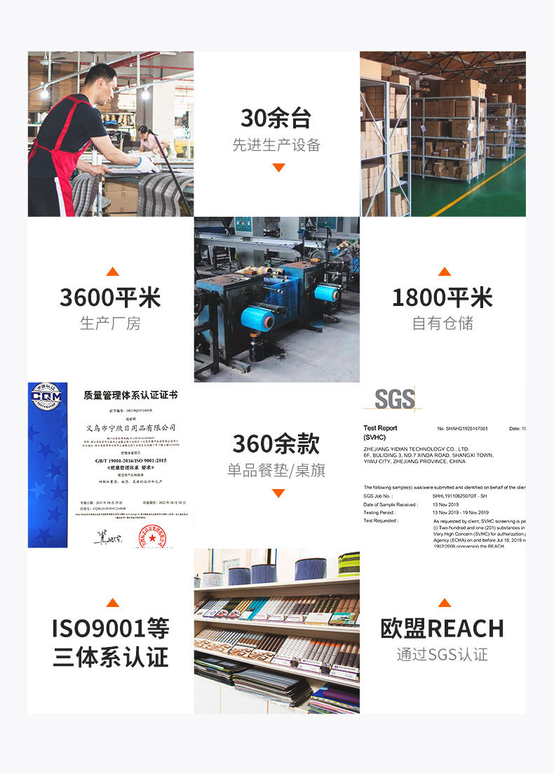 宁欣扇形PVC餐垫酒店西餐垫隔热垫防滑家用新中式弧形圆桌桌垫详情2