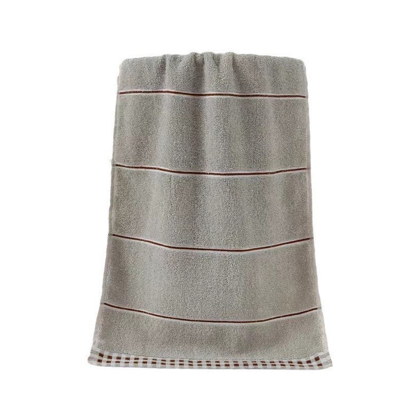 Wholesale of plain-colored adult household towels that absorb water and do not shed hair. Customized embroidered logos are supported pic 20