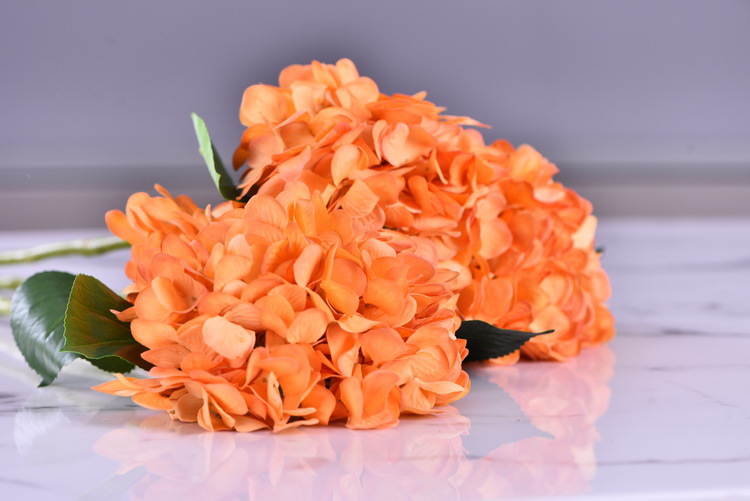 Factory supply of artificial hydrangeas, high-end hydrangea wholesale, wedding, home, hotel landscaping, main flowers, decorative artificial flowers pic 16