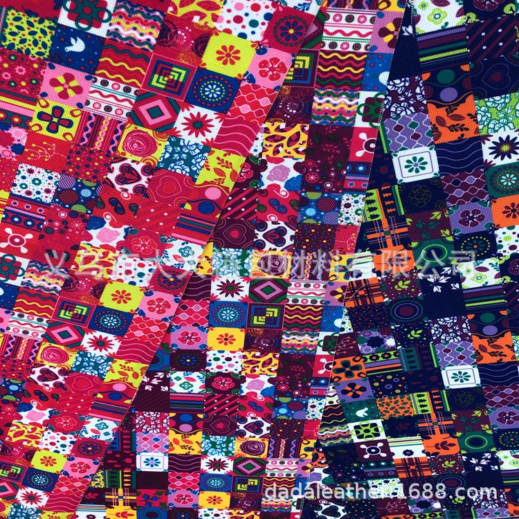 600DPU数码印花 抗拉扯环保PU牛津布 数码印花定制加工一站式服务详情4