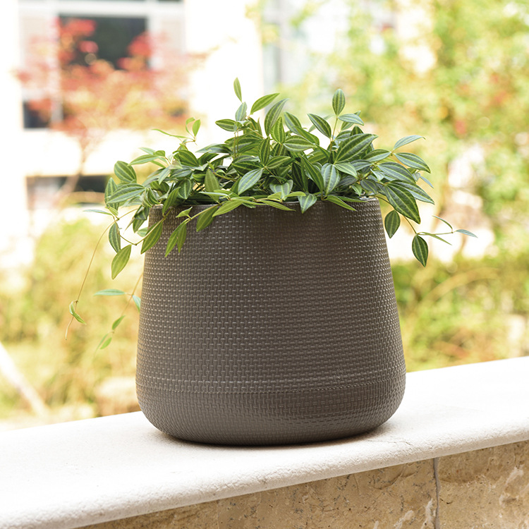 现代酒店装饰居家园艺花盆花盆摆件出口欧洲时尚花盆组合式花盆详情8