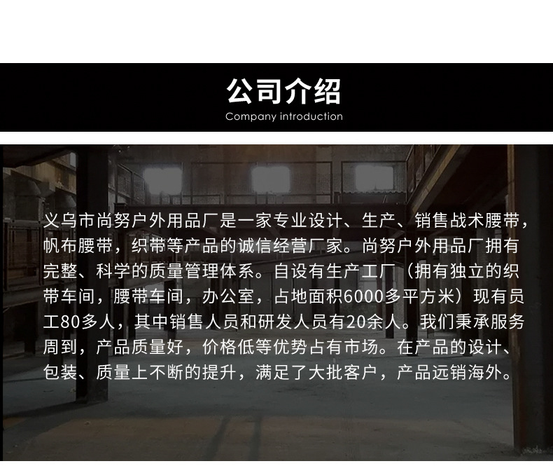 Cross-border bestseller outdoor tactical belt fixing strap, thickened nylon ring, woven strap, four-piece buckle pic 17