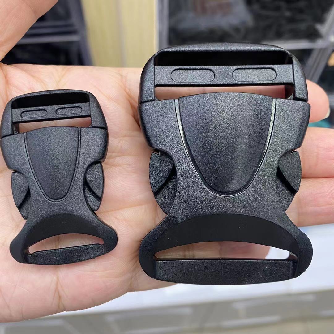 Wholesale of buckle accessories in stock, plastic buckles for bags, plastic buckles for waist bags, webbing, snap buckles for shoulder straps, and button mothers pic 8