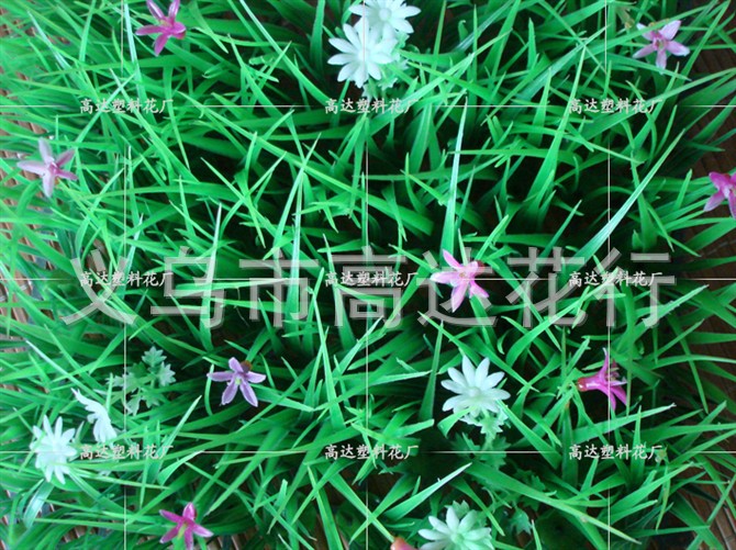 Yiwu factory direct sales, wholesale of artificial tall seedling lawns, artificial turf plastic 60*40cm, densified and thickened pic 16