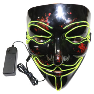 Illuminated Glasses, LED rice nails, voice-controlled bar party gifts, music night club atmosphere supplies, Neon Glasses pic 3