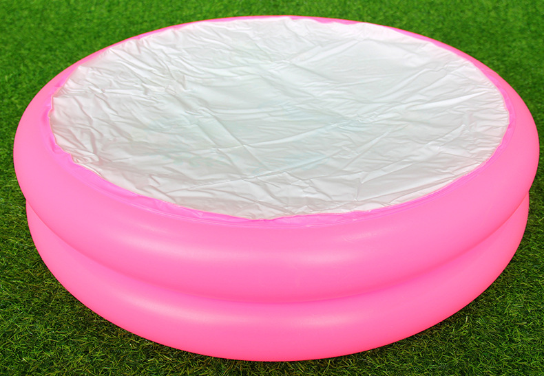 虹雨2环圆形水池充气儿童游泳池 家用沙池户外戏水池 家庭洗澡池详情7
