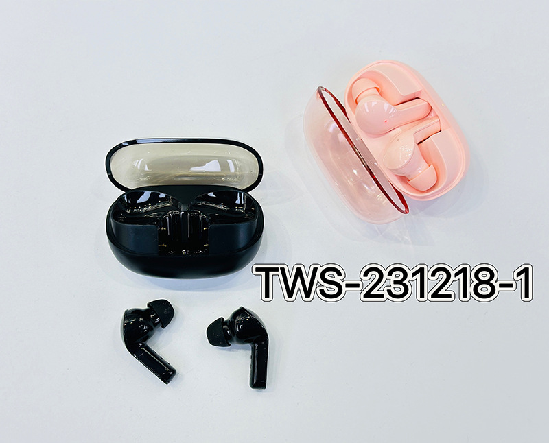 跨境新款TWS透明电仓磁吸长续航入耳式简约无线蓝牙耳机工厂批发详情5