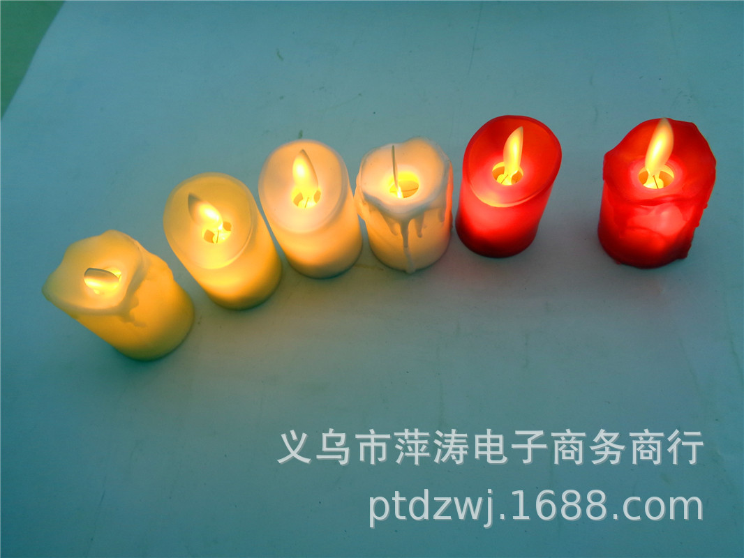 Gift: LED small swing candle lights, couple romantic candle lights, night lights, street stall supply, factory direct sales pic 3