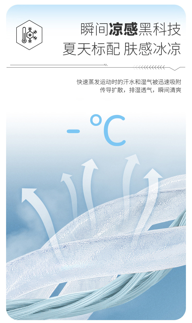 夏季冰丝裤男潮牌宽松九分裤薄款透气休闲裤户外防晒运动束脚卫裤详情7