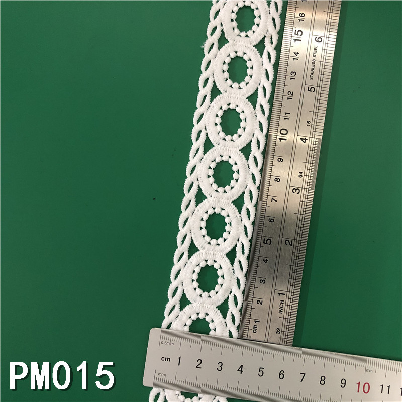 New Lolita embroidery water-soluble lace, milk silk single-sided small flower wave lace, lace with barcode pic 45