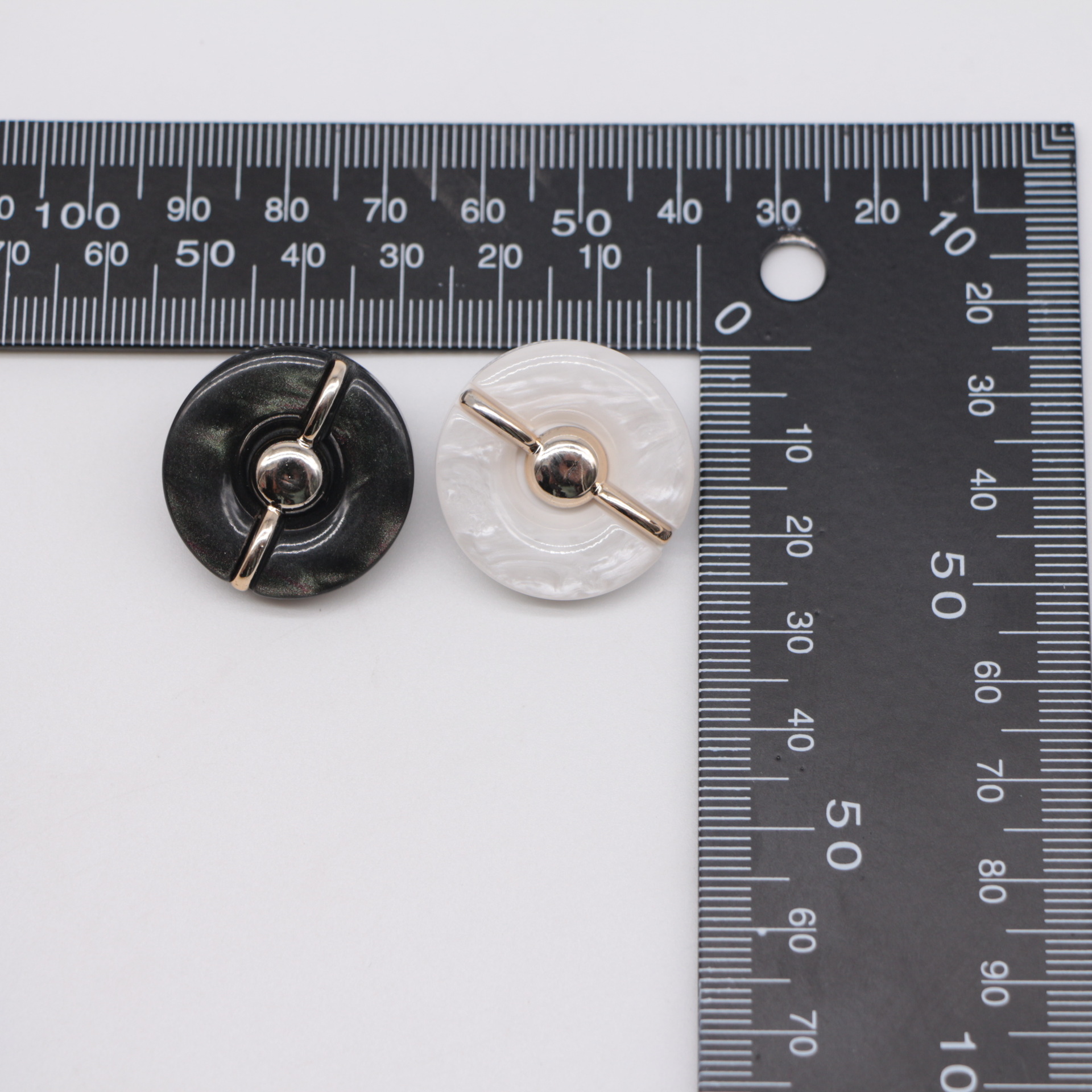 塑料电镀沙金树脂花纹时装新款不规则高脚风衣西装装饰详情6