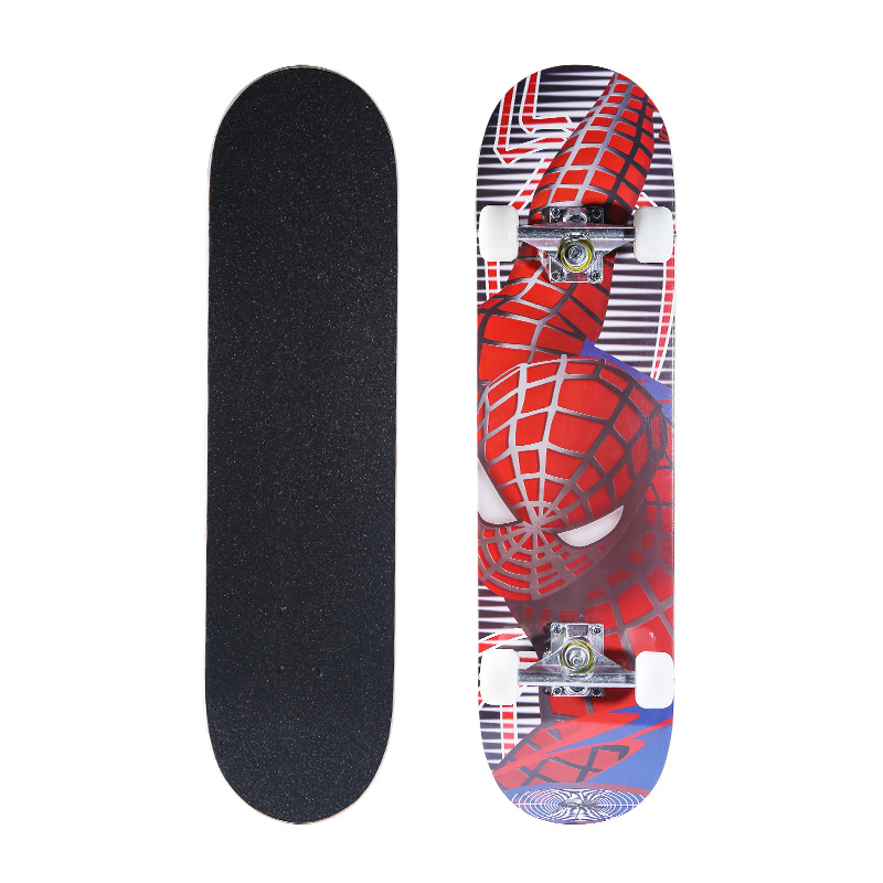 滑板初学者青少年双翘板动作刷街式专业四轮短板男女生儿童滑板车详情13