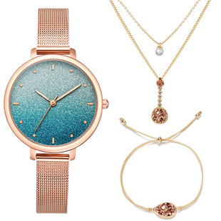 A06976-1发光手表独角兽夜光硅胶电子手表加手链2pcs/set 有盒子详情16