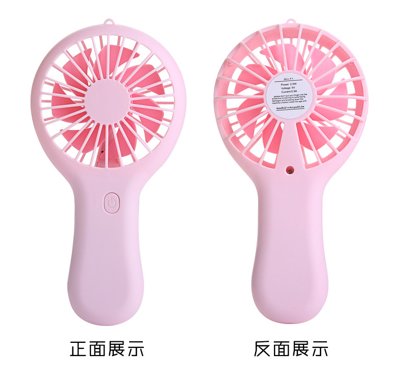 New portable USB charging fan, creative mini handheld fan, gift LOGO pocket handheld fan pic 24