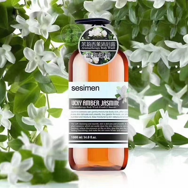 Besiman Aromatherapy Moisturizing Body Wash Camellia Sandalwood Rose Orchid Jasmine Smooth and Tender Zen-like Body Wash pic 4
