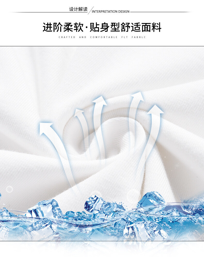 新款夏季男士短袖t恤男潮牌棉体恤男T宽松薄款夏天半袖上衣服男装详情9