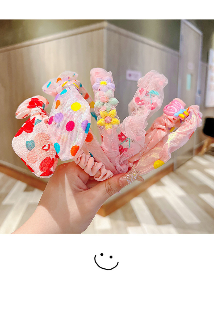 Korean children's hair bands, cartoon cute baby headbands, summer 2023 hair accessories, hair break-up gadgets, wholesale headwear pic 20