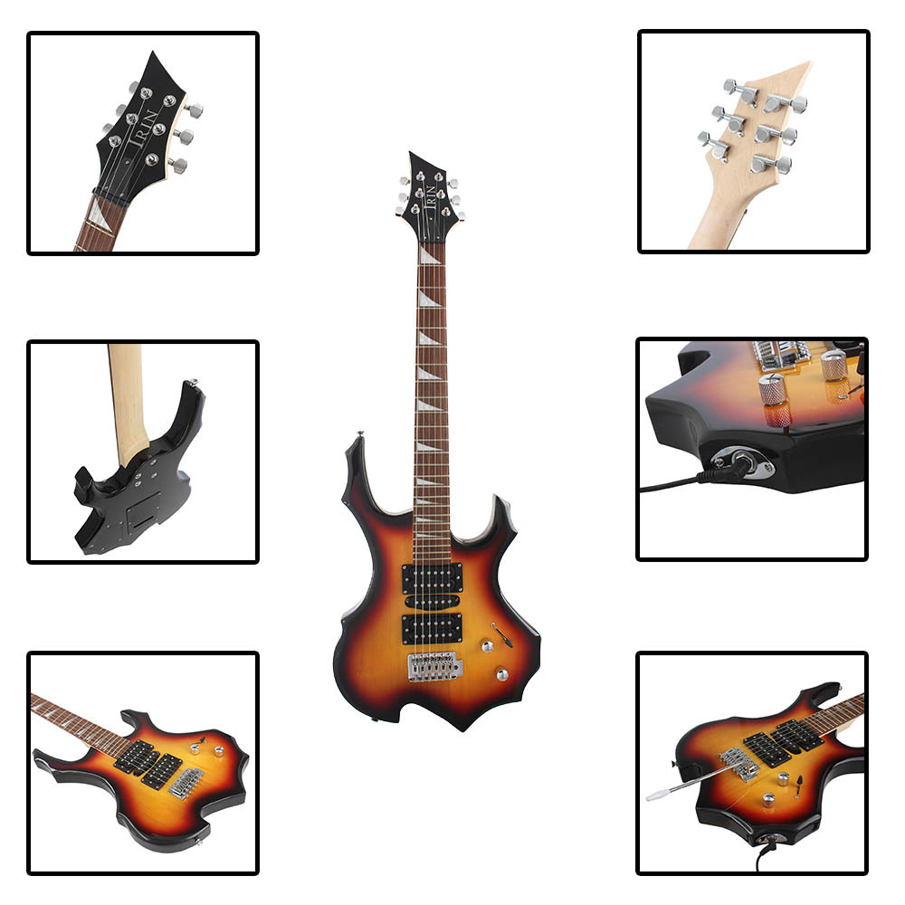 IRIN Electric Guitar Series Set of 24 Pieces for students and adults to play plucked instrument guitars pic 4