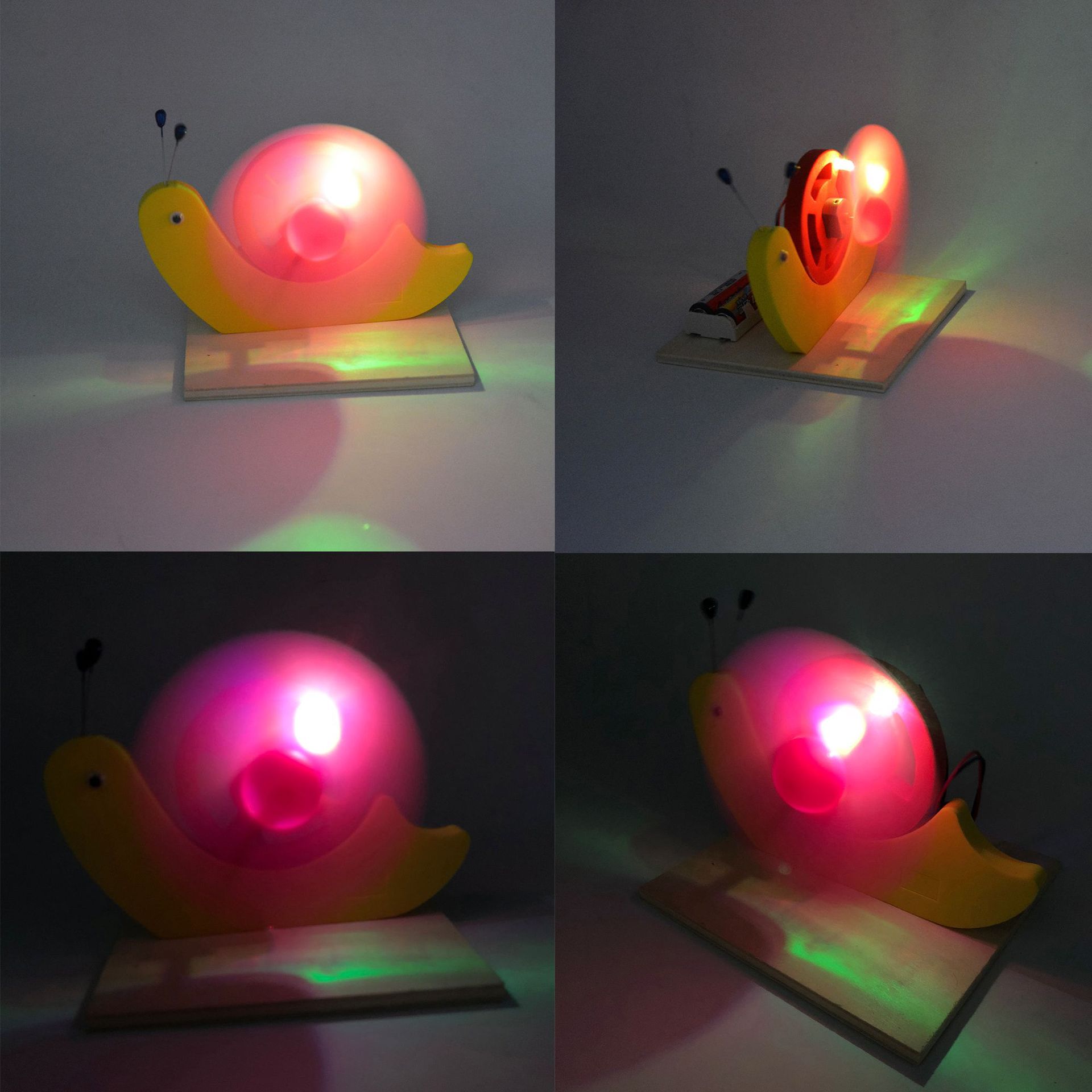 Factory direct sales, DIY technology small creations and inventions of snail fans, self-made electric fan models by Teacher Xing pic 10